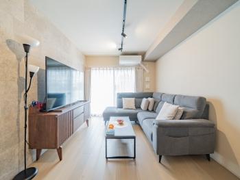 南向きのため、日当り良好です