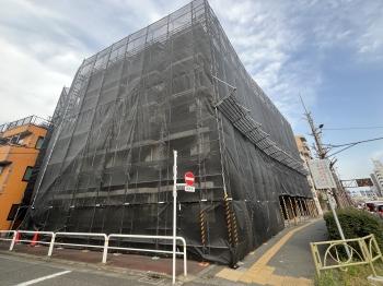 外観　大規模修繕工事中（2026年3月2日～2026年5月30日まで実施予定）