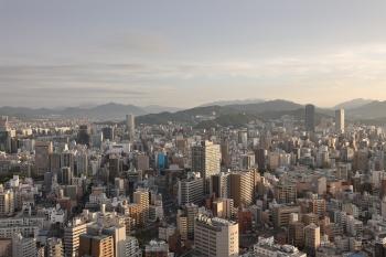 北東側バルコニーからの眺望