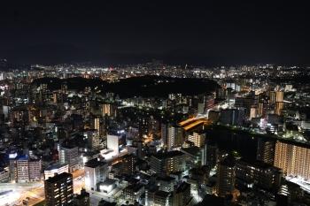 北東側バルコニーからの眺望