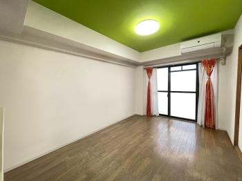 洋室を開放して広々２LDKとしても利用可　CGで作成したリフォームイメージです