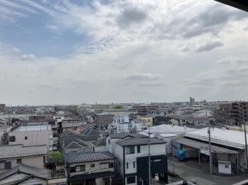 南東側バルコニーからの眺望（眺望は永続的に保証されるものではありません）