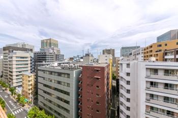 バルコニーからの眺望（南東向き）