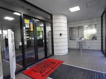 オートロックのあるエントランス