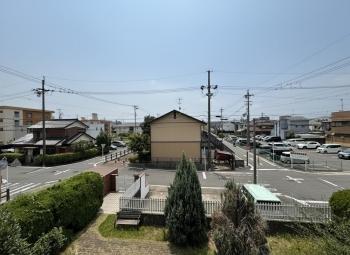 建物２階南面バルコニーからの眺望