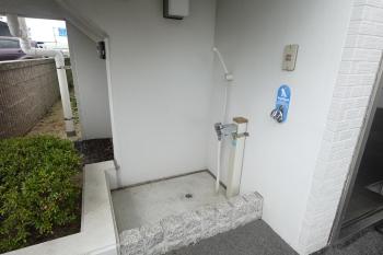ペット用足洗場
