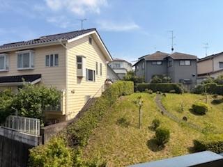 南東側バルコニーからの眺望（眺望は永続的に保証するものではありません）