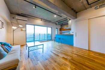 16階からの多摩川ビューが日々の生活を彩ります