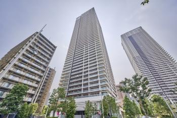 地上50階建て　免制震ハイブリット工法のタワーレジデンス