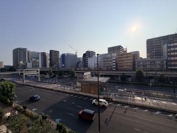 バルコニーからの眺望　西向き・眺望良好