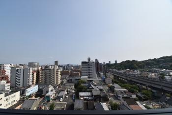 南向きバルコニーからの眺望