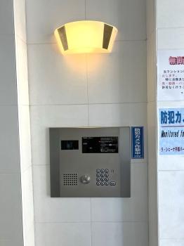 オートロックシステム採用。住まう方の安心な暮らしをサポート