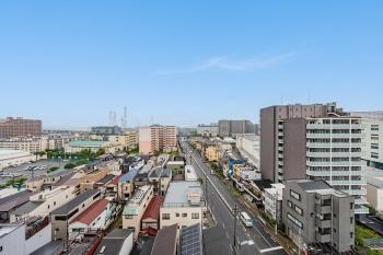 南側バルコニーからの眺望