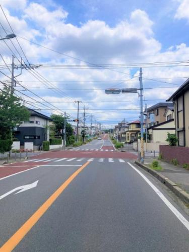 １６ｍ道路　歩道付き