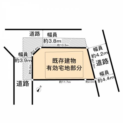 有効宅地面積約26坪