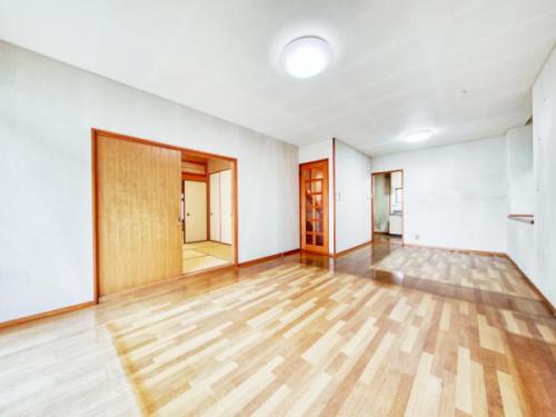 約１４帖のリビング