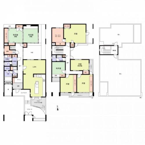 （参考）土地上の建物の間取