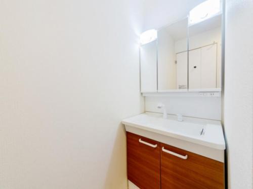 洗面台の収納力もご確認ください