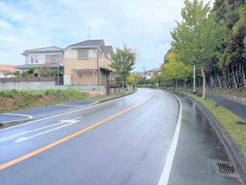 南東側道路 南東側道路