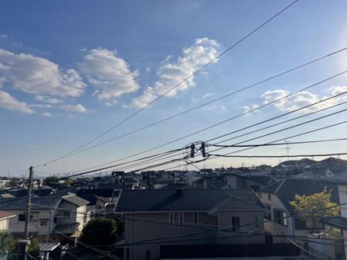 ■古家2階部分から見た西側の眺望 ■古家2階部分から見た西側の眺望