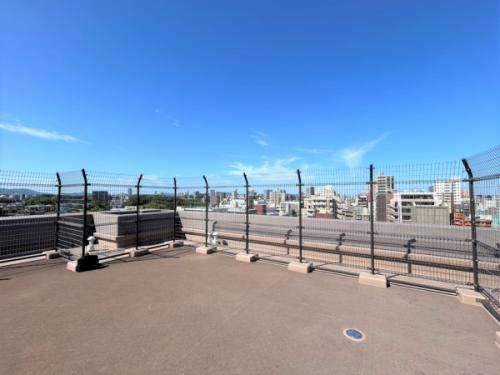 展望デッキからの景色（※12階のお部屋も同じ方向の眺望）