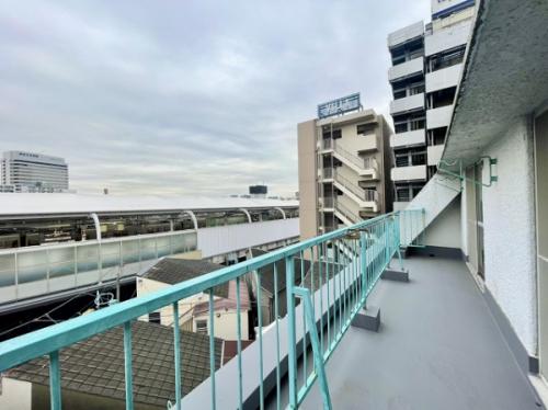 21.84平米のバルコニー