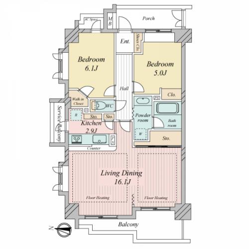 ３LDKにも変更可能です（別途費用がかかります）