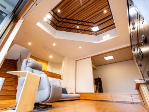 吹抜けのあるLDK