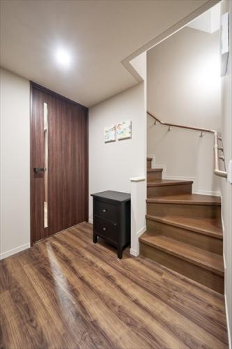 広々とした廊下です