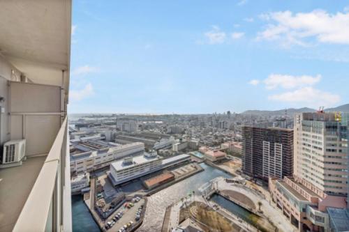 西側バルコニーからの眺望