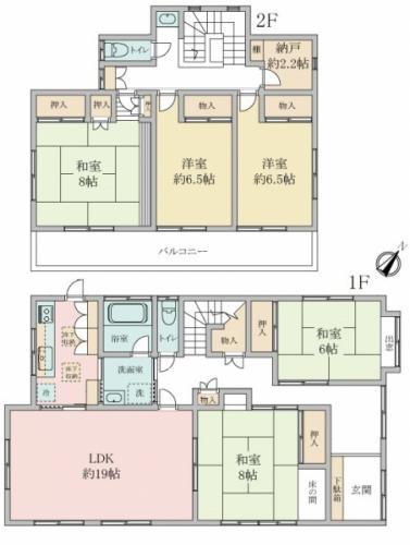 住友林業の注文住宅　全室6帖以上　納戸もあります