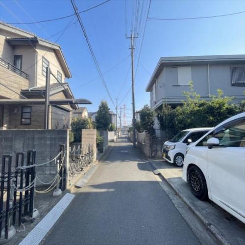 前面道路　北から南