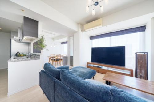 約18.7帖の広々としたリビングダイニング