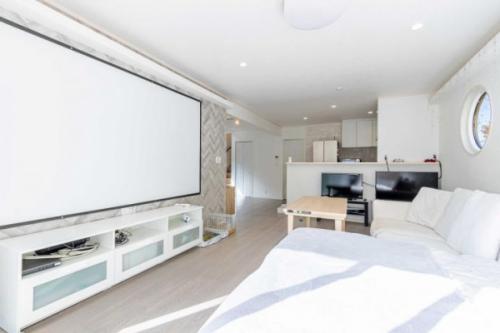 約22帖のLDK!床暖房完備してます