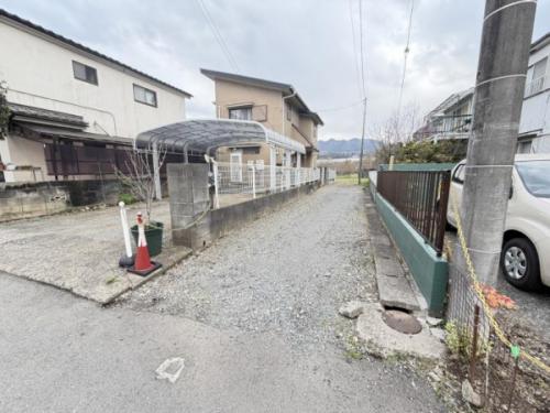 ３m間口の敷地延長。