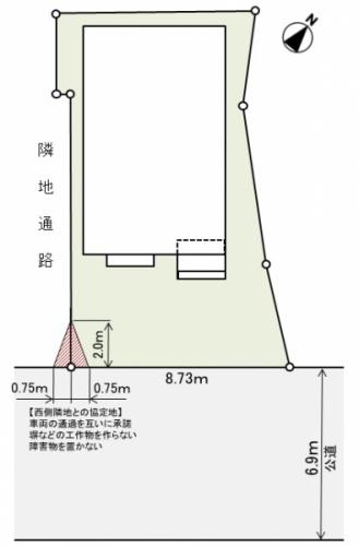 敷地配置図