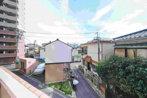 バルコニーの眺望
