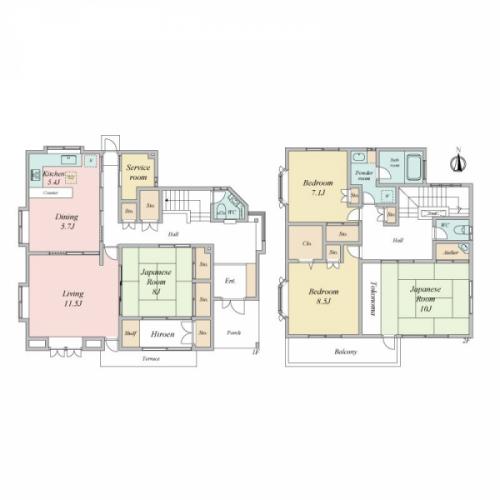 旧ナプコホーム（現住友林業(株)）の注文住宅