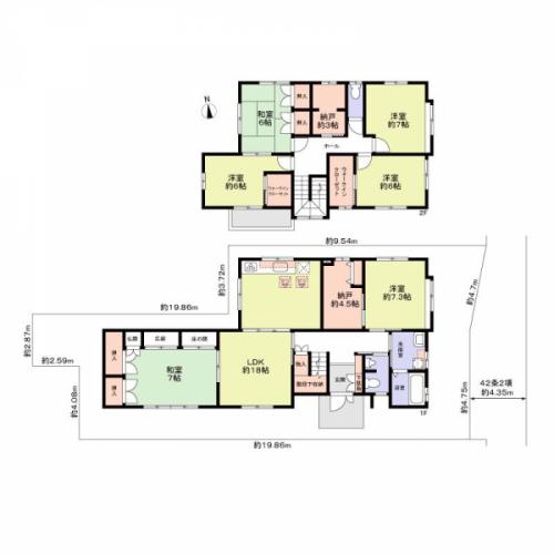 住友林業株式会社施工の家　２００１年４月建築
