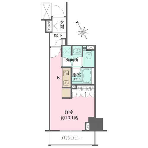 ◇南西側が開口部の9階住戸のため、陽当たりが良好です。