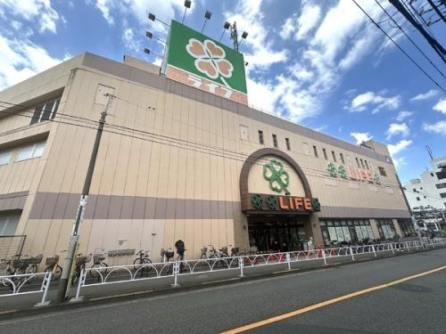 ライフ経堂店／約440m