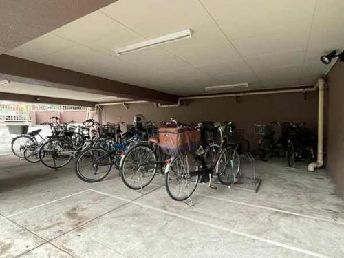 駐輪場です。