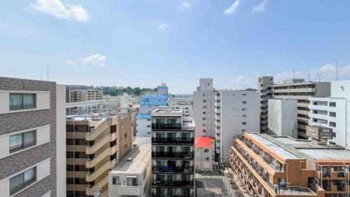 LDバルコニーからの眺望。開けた眺望で周辺の街並みを見渡します。