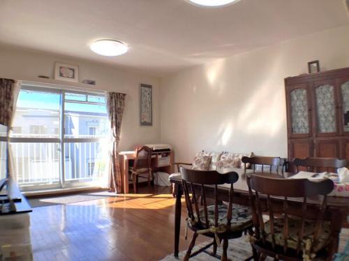 南向きの明るいリビングです。