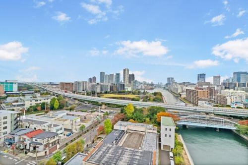 東京ウォーターフロントを見下ろす眺望