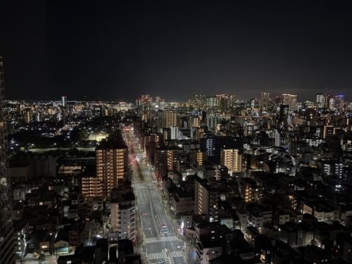 27階住戸からの夜景眺望