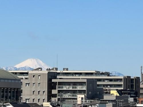 バルコニーからは富士山を望むことができます（天候・気象条件により異なります）