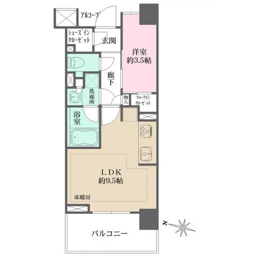 ウォークインクローゼット・シューズインクローゼットあり