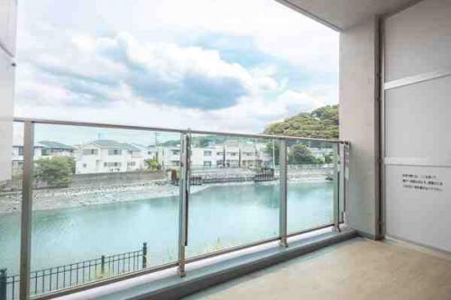 ■田越川が望める開放感ある眺望