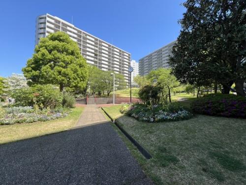マンション敷地内